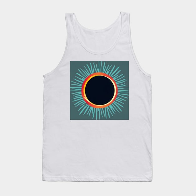 Dark Zero System Tank Top by Saby Digital Art